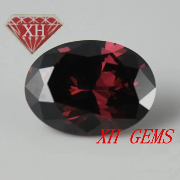 Oval Coffee 6 x 8 mm AAA (cut OS---001)high quanlity Mechanical cutting fashion jewelry for wholesale |