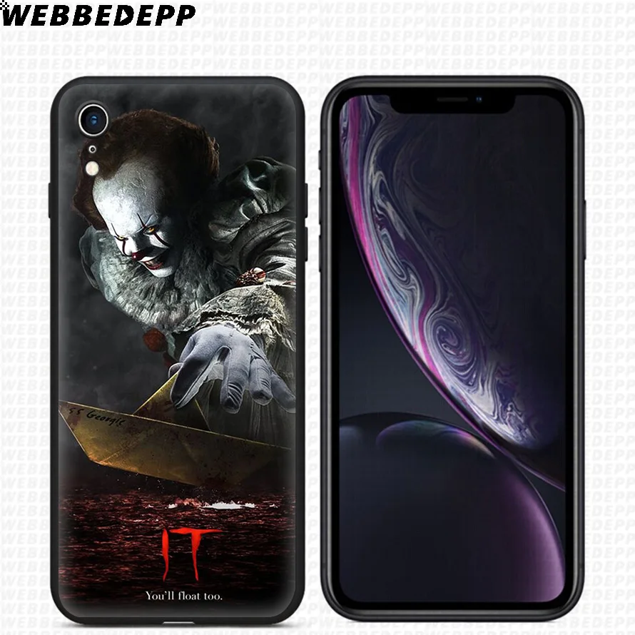 WEBBEDEPP Stephen King It мягкий силиконовый чехол для iPhone 11 Pro Xr Xs Max X или 10 8 7 6 6S Plus 5 5S SE Case |