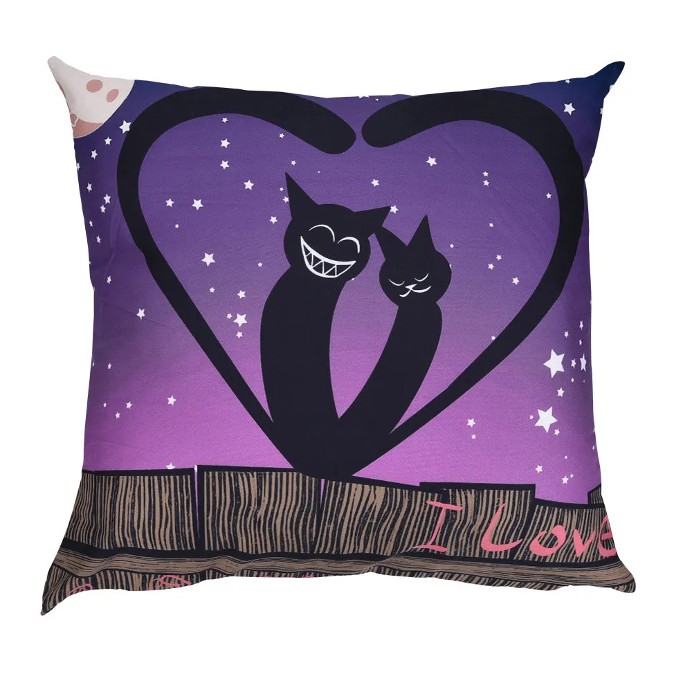 5 видов стилей наволочки с принтом декоративные подушки из полиэстера