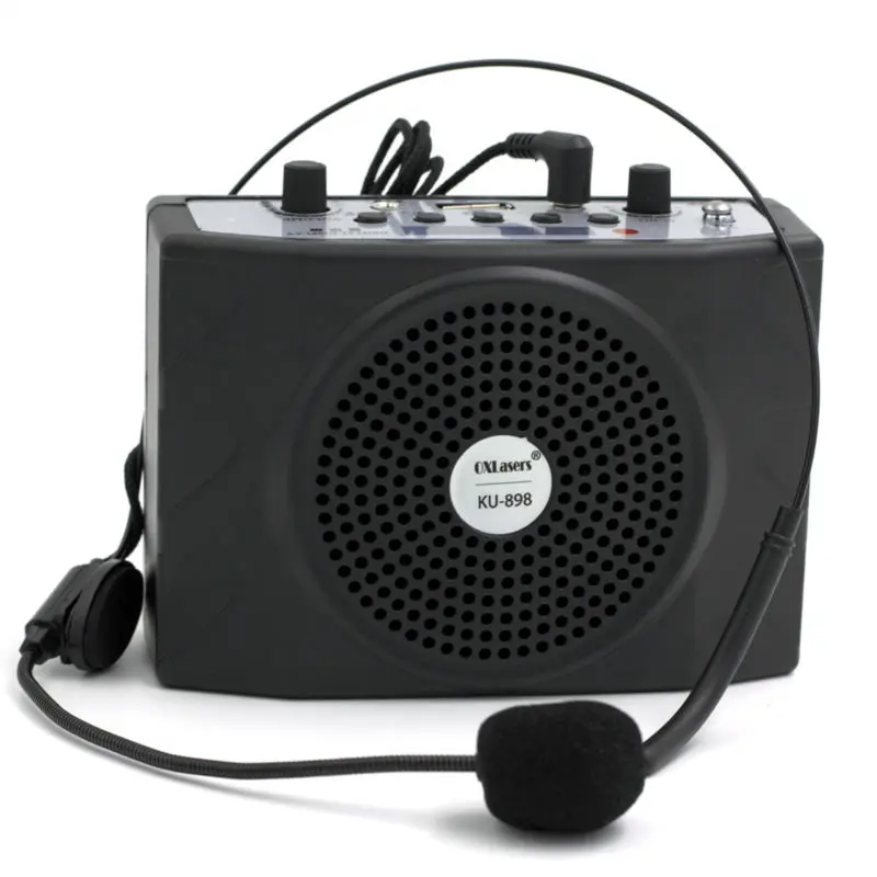 Портативный громкоговоритель OXLasers 25 Вт усилитель с FM и дистанционным