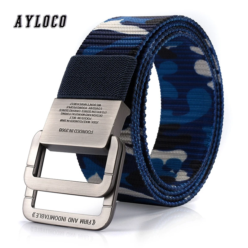 Ouble алюминиевый сплав Пряжка тактический пояс не пористый Militar настроить мужской