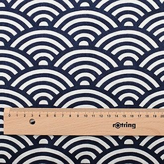 C 1 piece 50x142cm Печатная хлопковая льняная ткань для шитья стеганая, сделай сам океанская серия ткань для занавесок, сумок, подушек, мебели и материал для покрытия дивана - Цвет: C 1 piece 50x142cm