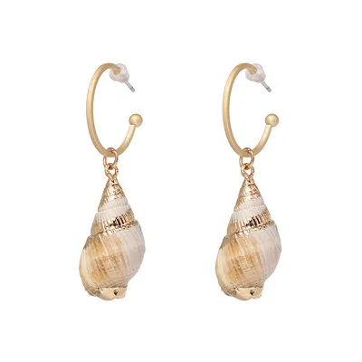 Jujia/Лидер продаж, летние женские головные уборы za, морская оболочка, украшение для волос, заколка с жемчужиной, заколки для волос для девочек, аксессуары - Окраска металла: 51903