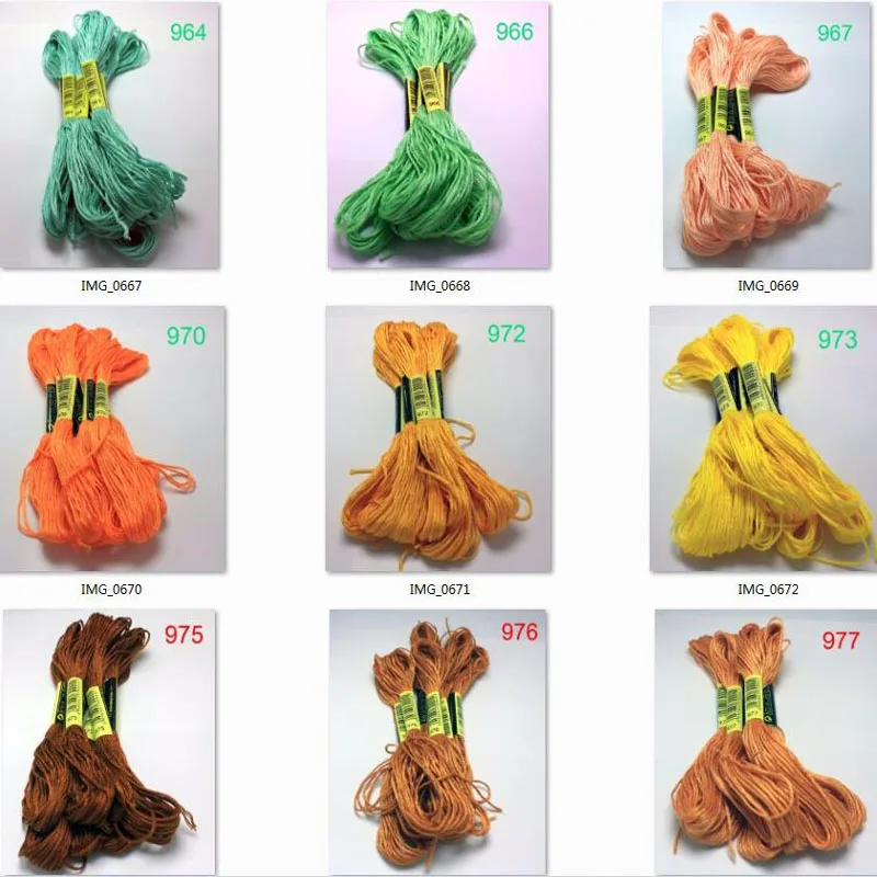 10 шт. нитки для вышивки крестом/Крест вышивания крестиком/по индивидуальному