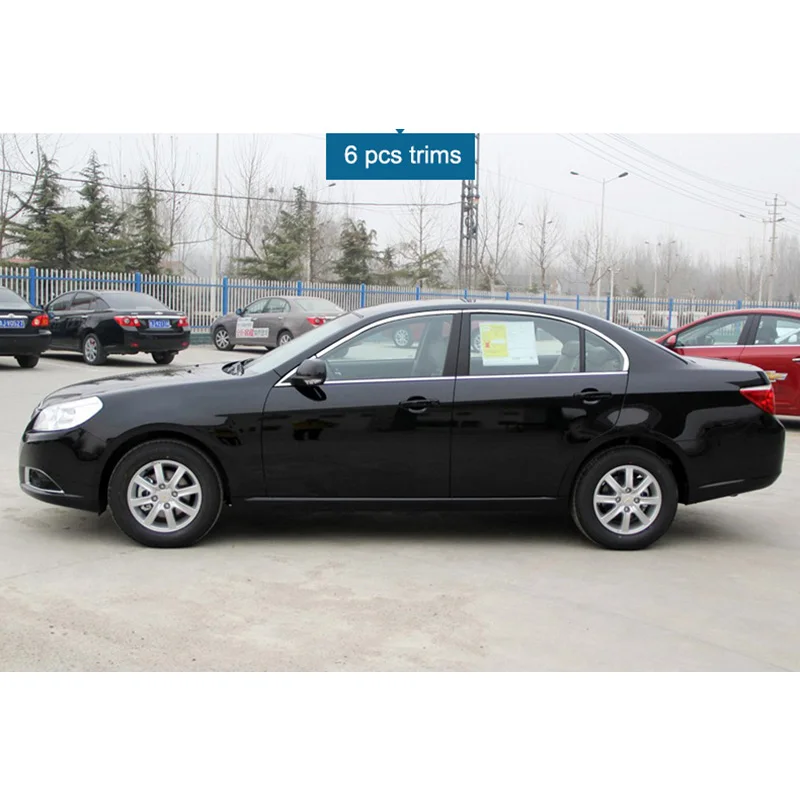 Lsrtw2017 304 Автомобильная оконная облицовка из нержавеющей стали для chevrolet epica Daewoo Tosca