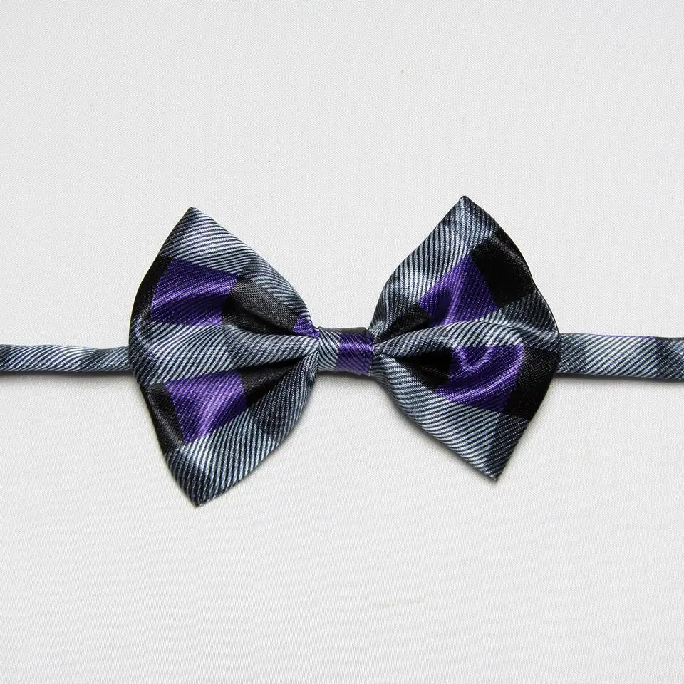 Галстук бабочка в красную клетку для мальчиков галстук из полиэстера детей 2019 (5