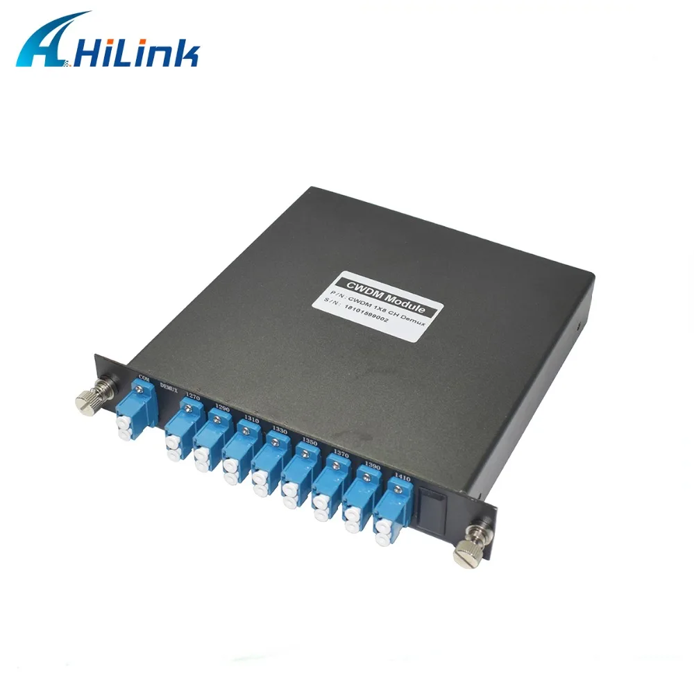 Hilinktech LGX Box 4/8/12/16 Каналов CWDM Mux/Demux одноволоконный 1270 1610nm LC/UPC|Оптоволоконное