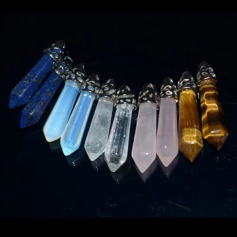 

Resin Stone Pendulum Crystal Column Pendant Silicone UV Resin Mold Jewelry Tools