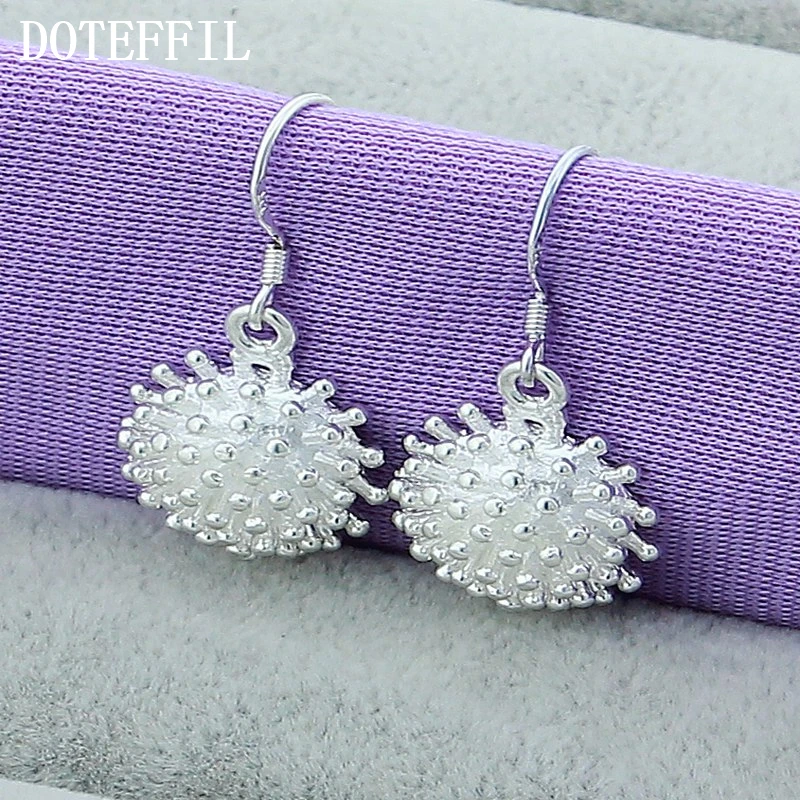 Женские серьги-подвески DOTEFFIL из стерлингового серебра 925 пробы с фейерверком