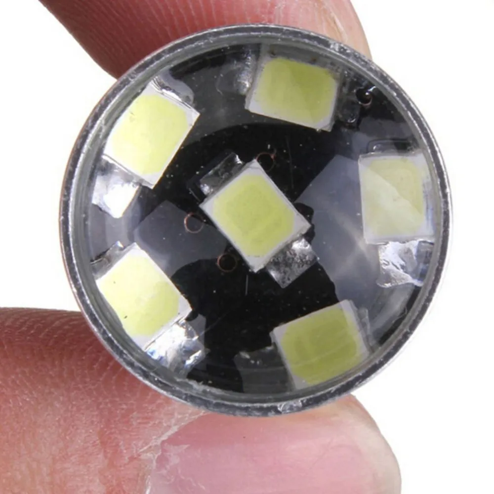 Автомобильный белый свет 1156 BA15S 6 SMD 2835 светодиодный сигнал поворота