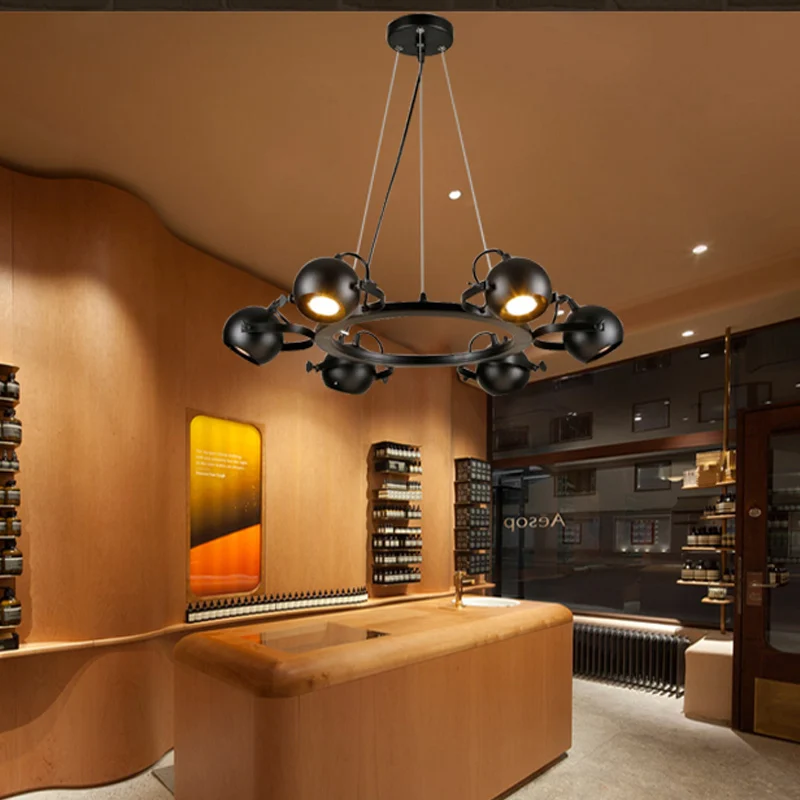 

SGROW американский кантри Лофт промышленный стиль подвесные светильники для гостиной столовой ресторана ретро креативный подвесной светиль...