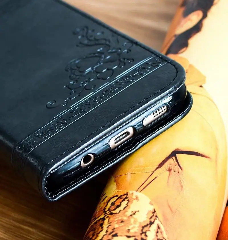 3D тисненый кожаный чехол-книжка для samsung Note 9, 8, S9, S8 Plus, S7, S6, чехол с магнитным бумажником, чехол для samsung Note 10 pro, сумка для телефона