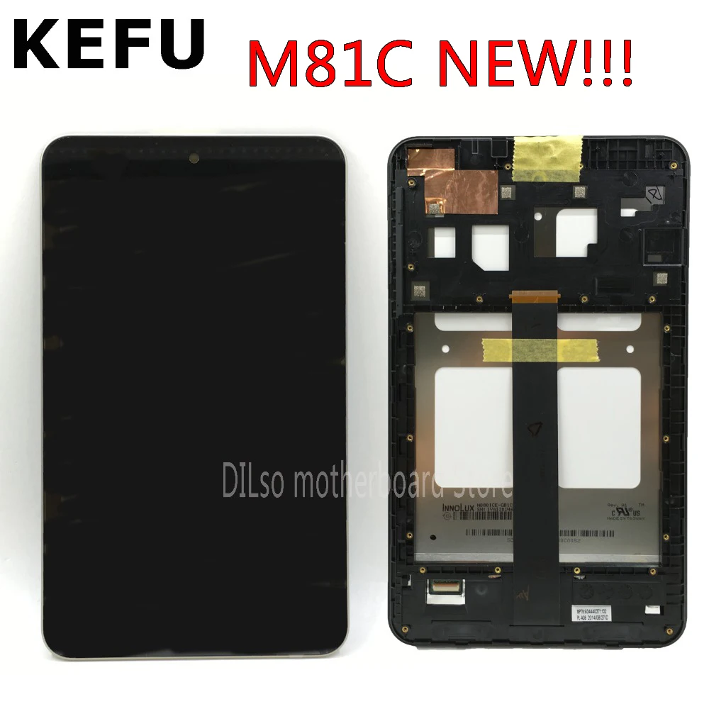 KEFU M81C ЖК дисплей для панели ASUS VivoTab 8 сенсорный почерк экран планшета сборка тест