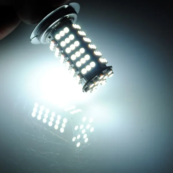 Большая Акция H7 102 LED 3528 SMD Автомобильные фары чисто белые Противотуманные Лампа