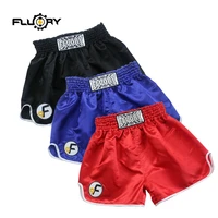 fluory kids and adult boxing shorts customed mma shorts 100 polyester kick muay thai shorts