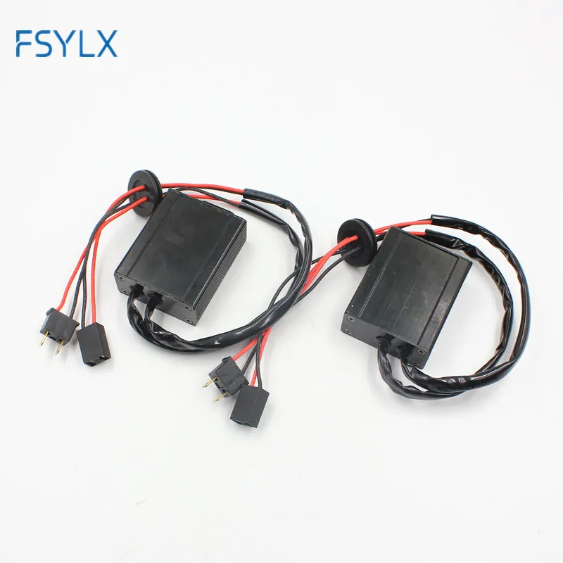 FSYLX 2 шт. H7 H11 H8 Светодиодные фары сильный Canbus без ошибок антимерцающий резистор