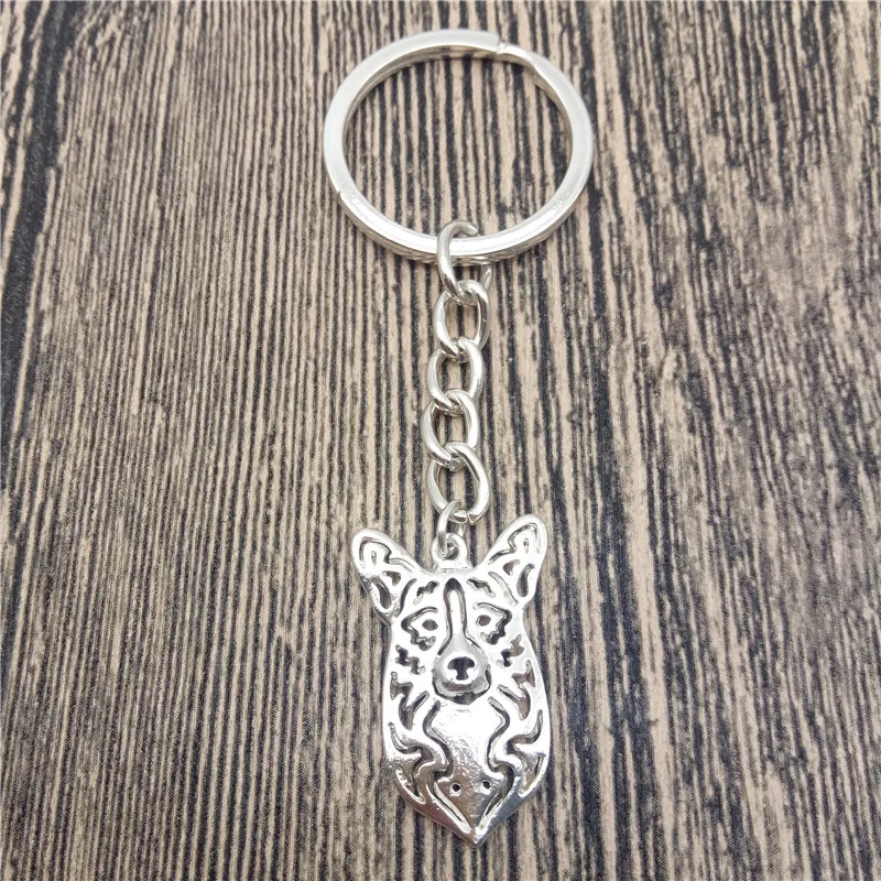 Кардиган welsh corgi брелки для ключей модные украшения собак кардиган автомобильный