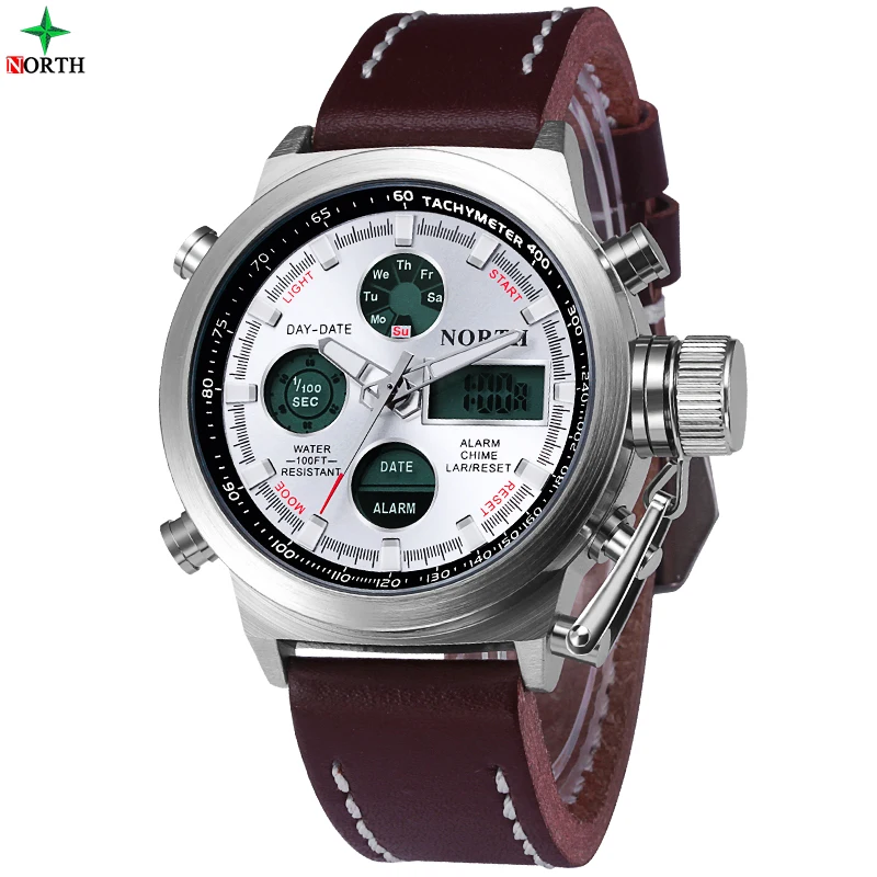 Спортивные для мужчин s часы лучший бренд класса люкс армия аналоговые цифровые