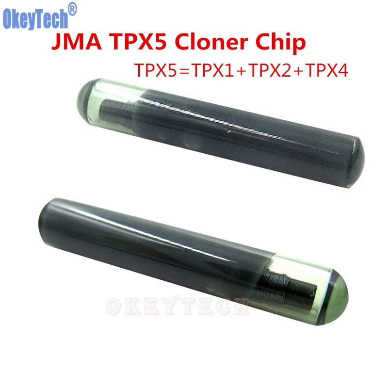 Оригинальный Автомобильный ключ OkeyTech 3 в 1 чип JMA TPX5 Cloner стекло авто транспондер