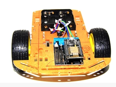 ESP8266 WiFi Интеллектуальный беспроводной пульт дистанционного управления автомобильный Бесплатный исходный код NodeMCU Lua 2 wd ESP