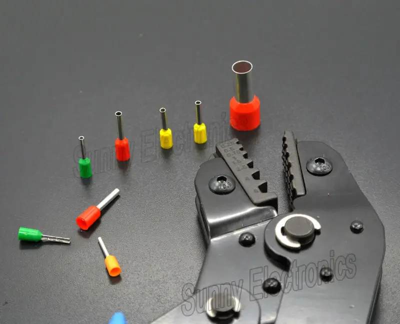 Обжимной инструмент обжимной концевые клеммы шнура с храповым механизмом 0 25 6