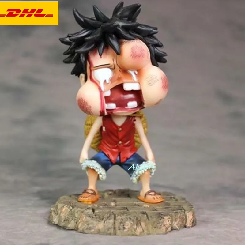 Статуэтка из соломы 6 дюймов Пиратская обхват груди обезьянка D. Luffy Полный