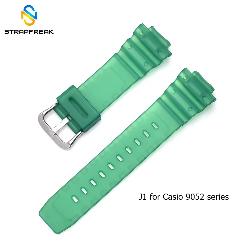 Силиконовый ремешок для часов для объектива с оптическими зумом Casio 9052/5600/6900 серии резинок Для мужчин спортивные дайвинг ремень для объектива с оптическими зумом Casio наручные часы Красочные пояса