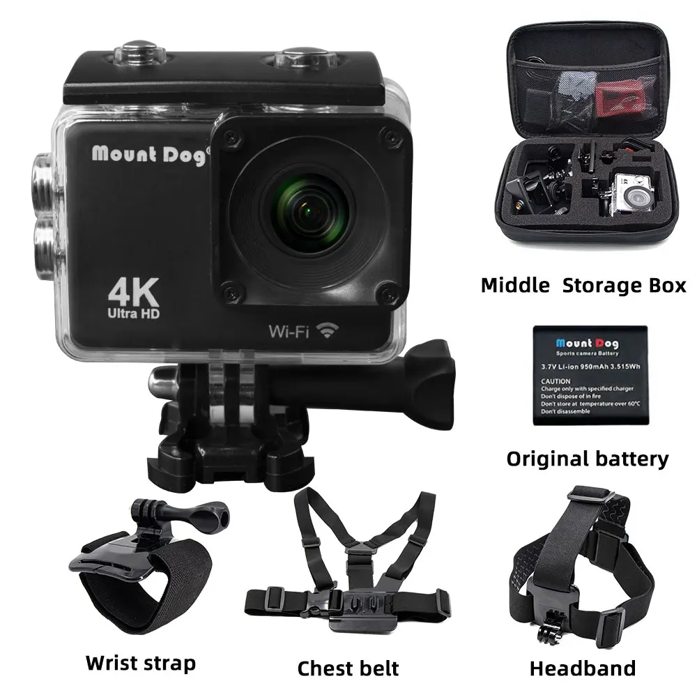 Mount tdog MD4247 стойка для экшн камеры HD 4K WiFi Пульт дистанционного управления