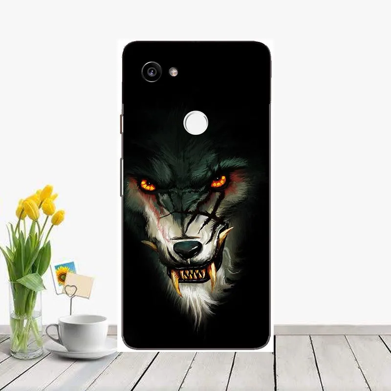 Чехол для телефона s из жесткого пластика Google Pixel 2 XL G011C/LG Taimen задняя крышка чехол с