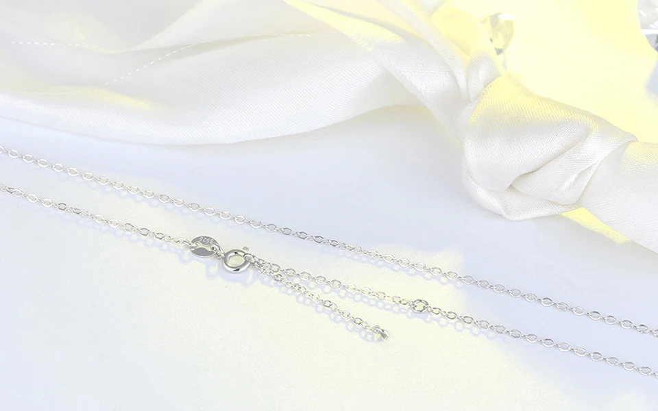 ORSA Jewels, Классическая Базовая цепочка, 925 пробы, серебряная застежка-Омар, регулируемое ожерелье, цепочка, модное ювелирное изделие SC08