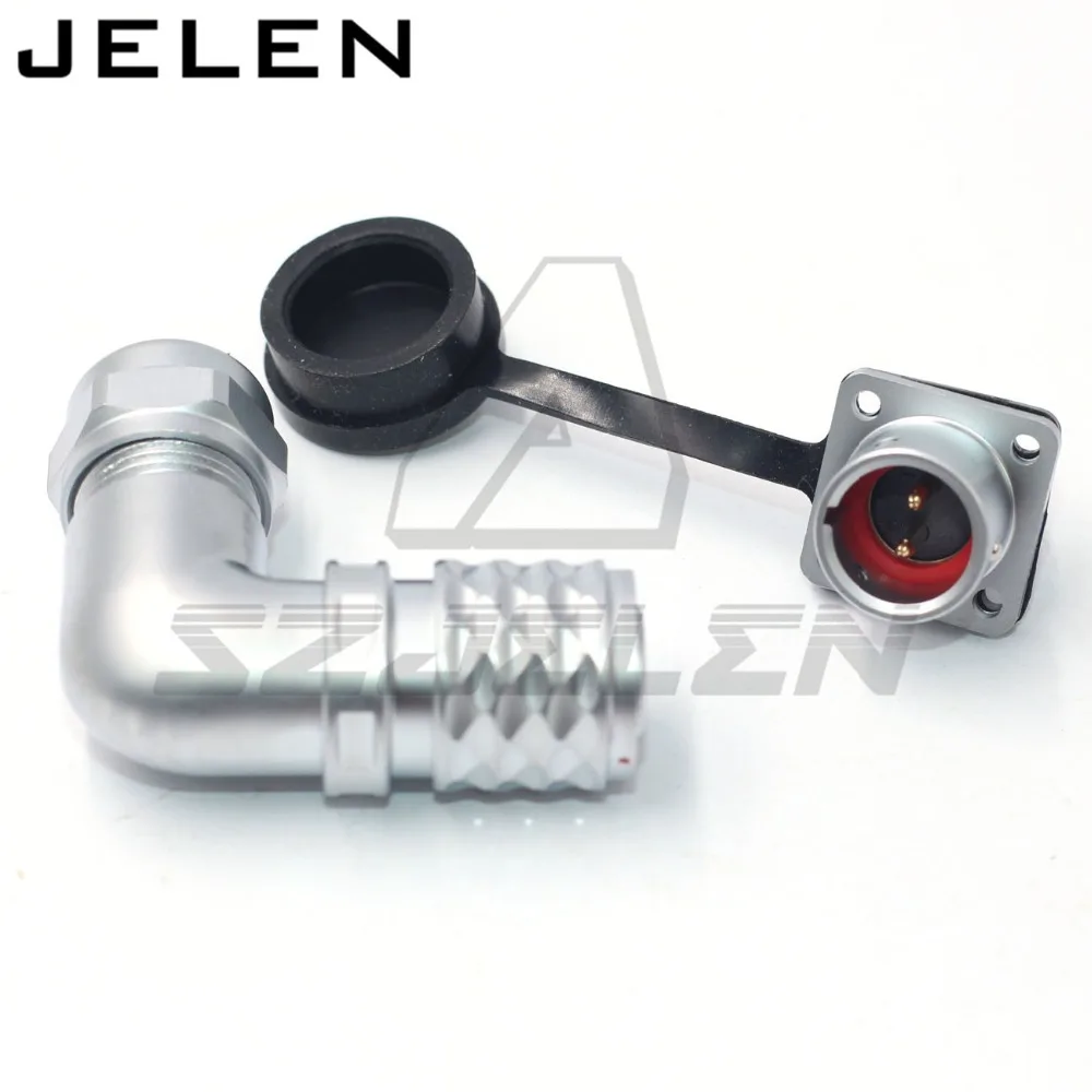WEIPU SF12 серия SF1214S/SF1312P 90 градусов локоть водонепроницаемый разъем 2pin (мама) и