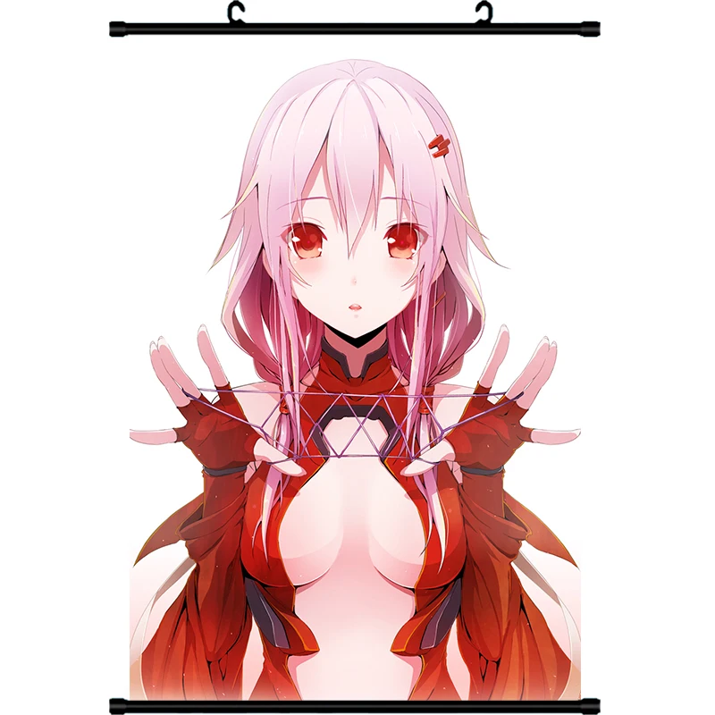 Японское аниме Guilty Crown сексуальная девушка YUZURIHA INORI домашний декор настенные
