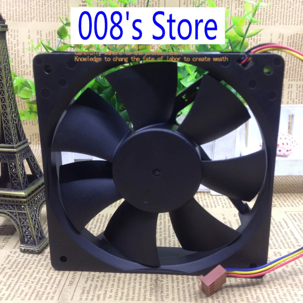 Новый Процессор охлаждающий вентилятор для DA12025B12L 12*12 см 120*120*25 мм 1225 12V 0.3A P005 4 Pin