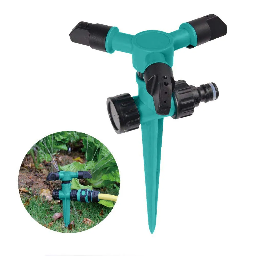 1 шт для поливки газонов домашний сад автоматический 360 Вращающийся садовый газон