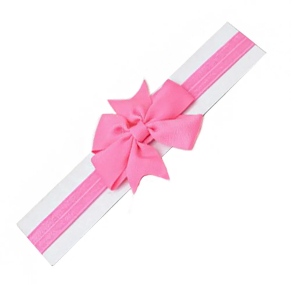 Europe And The United States Baby Hair Band Accessories Ribbon dovetail headband Toddler Girl Kids Bow Hairband | Детская одежда и