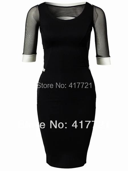 Женское мини-платье с длинным рукавом и открытой спиной размеры M/L | Женская