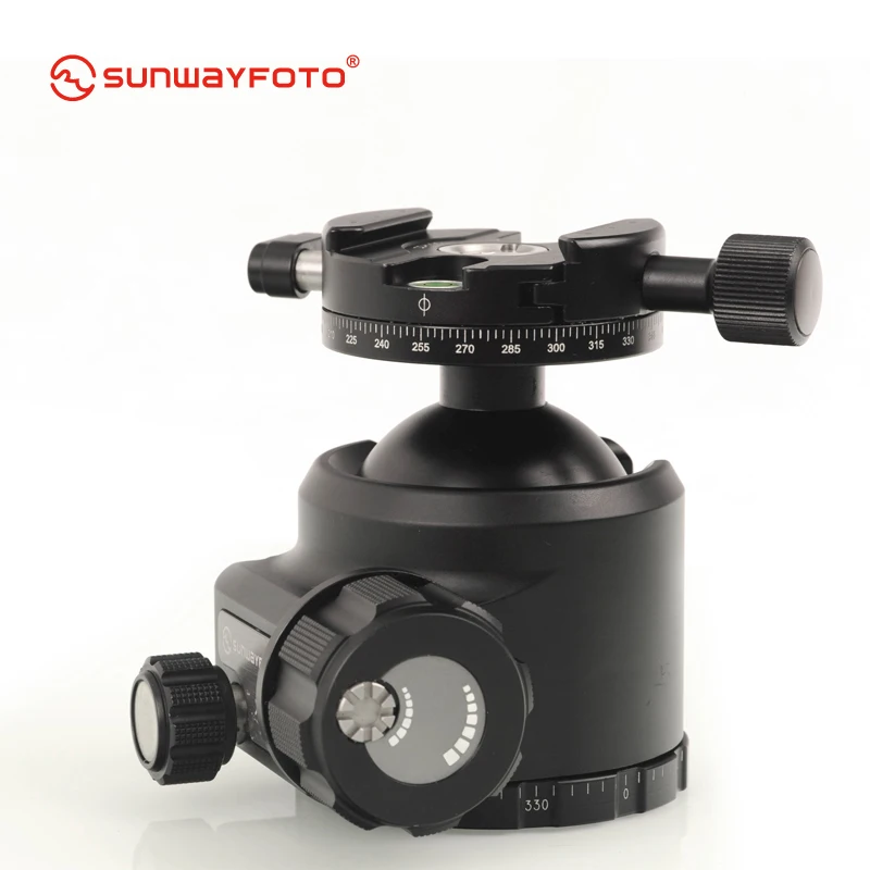 Низкопрофильная Штативная головка SUNWAYFOTO для DSLR камеры штативная шаровая Головка