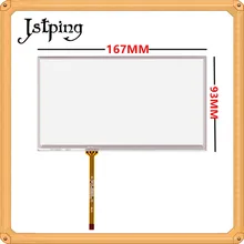 Jstping 7 дюймовый сенсорный экран с четырьмя проводами для AUO C070FW03 V0