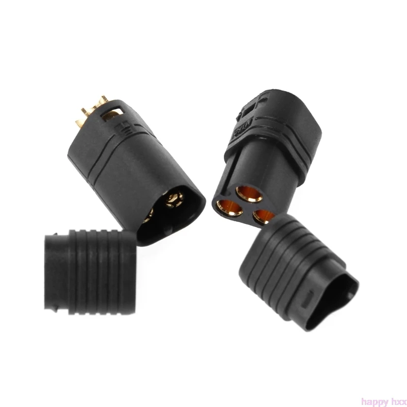 2019 1 Pair MT60 3.5mm 3 Pole Bullet Connector Plug Male &amp Female For RC ESC to Motor | Игрушки и хобби