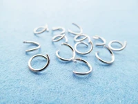1000pcs 8mmx0 9mm silver toneantique bronze jump ring split ring fastener clasp ends connector charmfindingdiy accessory