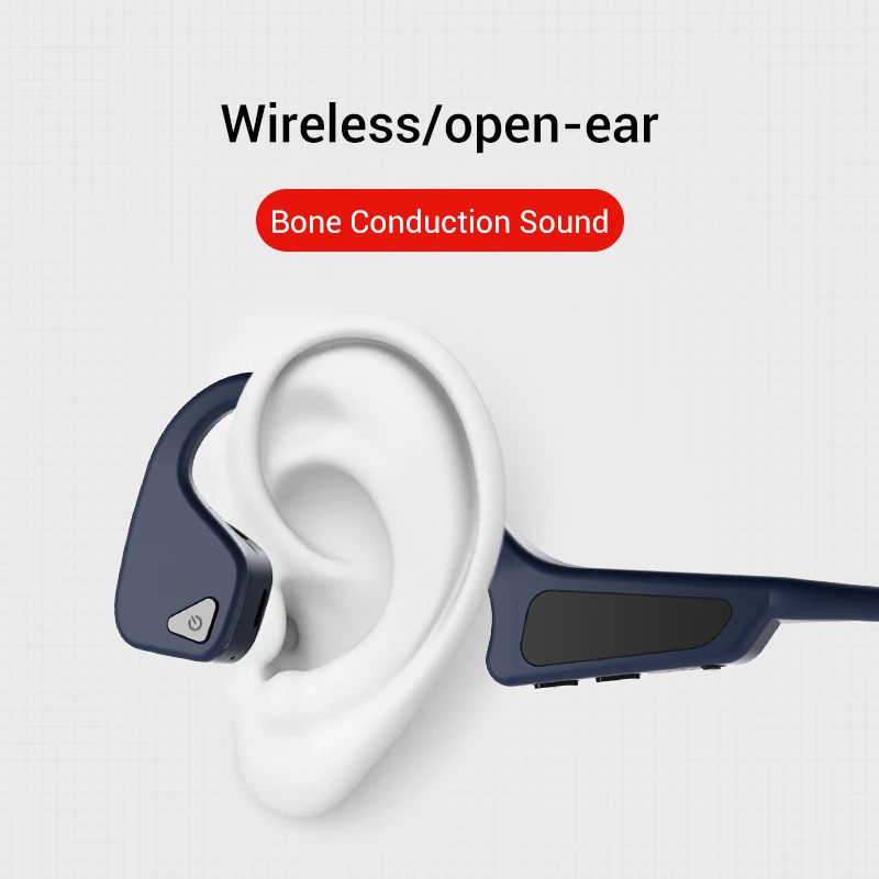 Bluetooth 5 0 G18 Беспроводной наушники костной проводимости Спорт на открытом воздухе