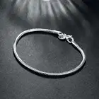 Панк стиль змея цепь посеребренный браслет для женщин мужчин унисекс ювелирные изделия ручная цепь H187 для искусственных