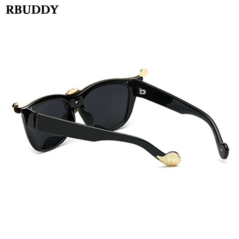 Солнцезащитные очки RBUDDY 3D Wild Lions женские солнцезащитные золотого цвета большие