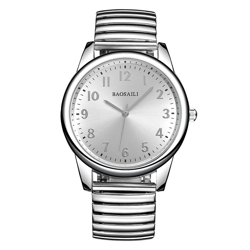 Мужские кварцевые часы BAOSAILI с индивидуальным логотипом и большим циферблатом