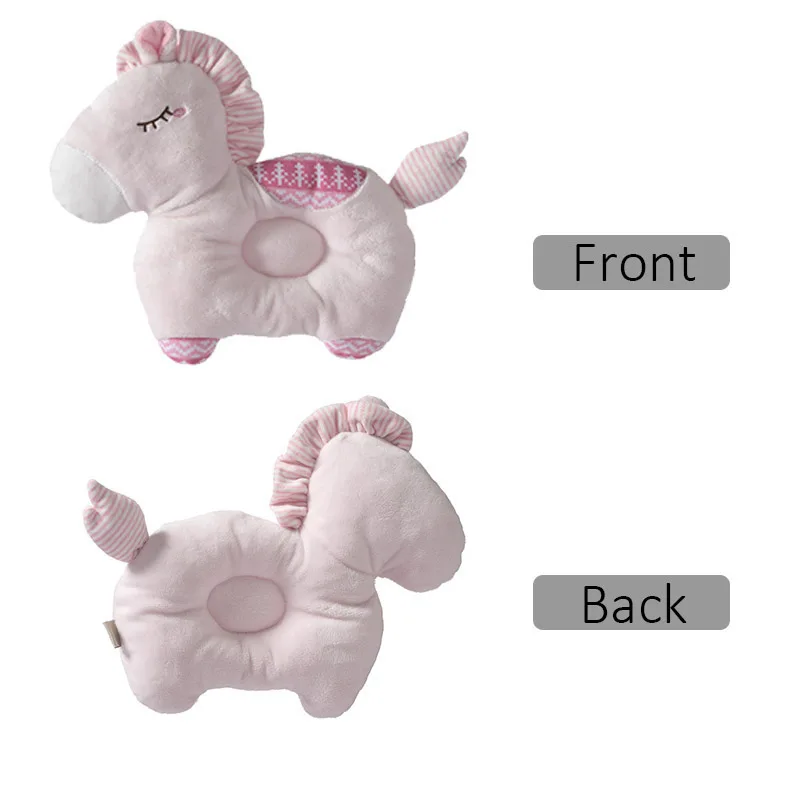 Muslinlife милая детская подушка с защитой от опрокидывания для сна удобная животных