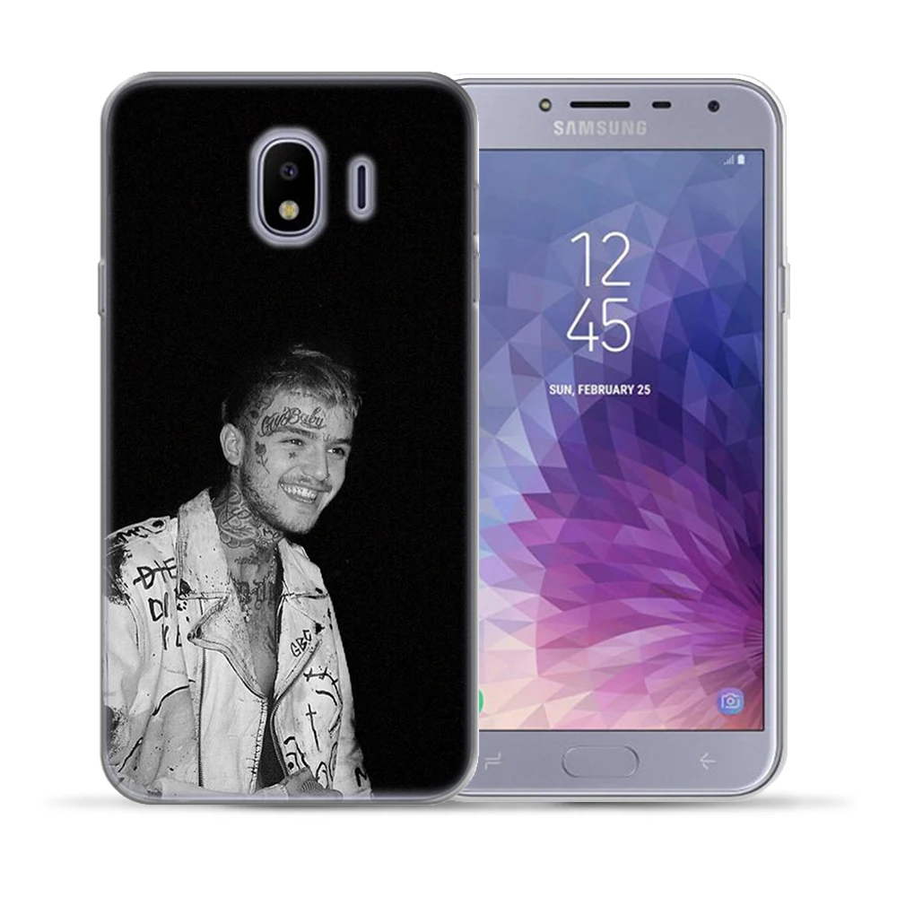 Мягкий ТПУ чехол Rap Lil Peep для Samsung Galaxy J3 J7 J8 J6 J4 Plus 2018 J5 2016 2017 M10 M20 M30 J2 Prime Pro | Мобильные