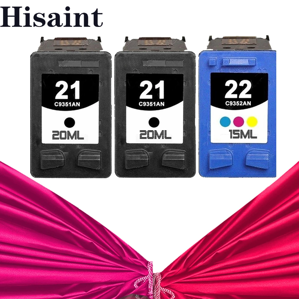 Чернильный картридж для принтера hp 21 и 22 DESKJET 3910 3920 D1311D1320 D1330 D1341 D1360|cartridge for