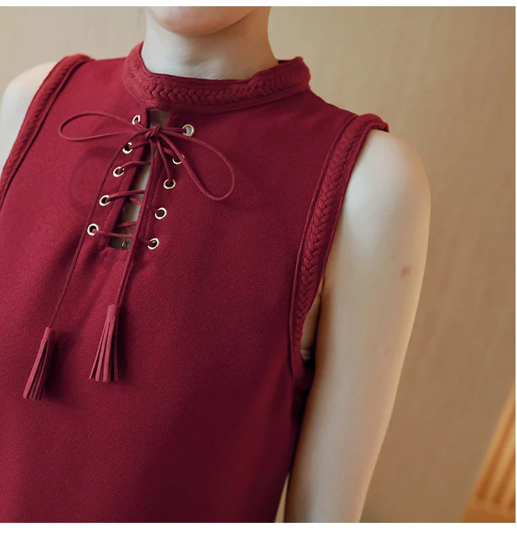 329 летняя одежда для беременных женщин платье без рукавов в Корейском стиле