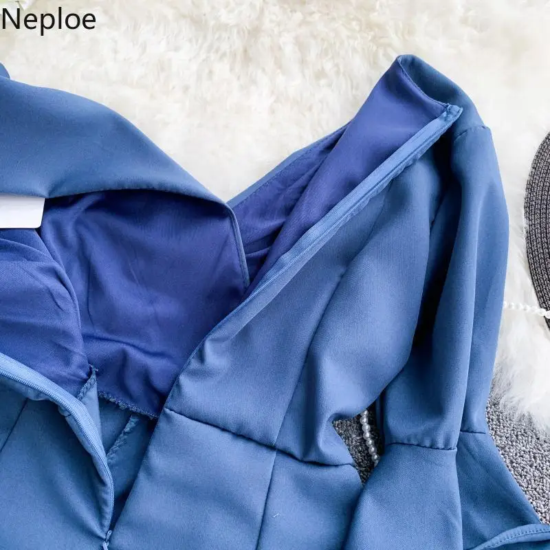 Nepole Ruffles Women Jumpsuit Casual V-Neck Short Sleeve Playsuit 2020 Summer Vacation Fake Two Piece Shorts 43079 | Женская одежда