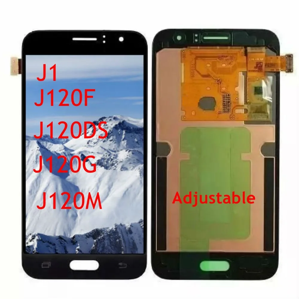 J120f ЖК дисплей для SAMSUNG GALAXY J1 2016 J120 J120M кодирующий преобразователь сенсорного